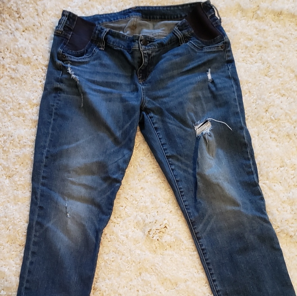 GAP maternity jeans 12 Long stylish VGUC